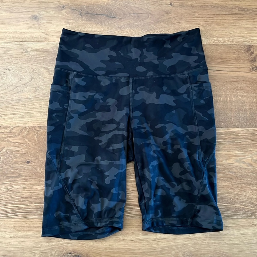 Danskin Camouflage bike shorts